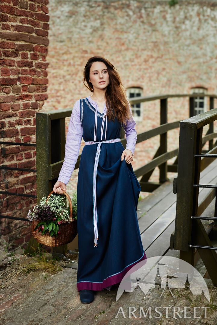 Tunique Bleu Foncé Strenesse Taille 38 - Occasion Très Bon état - Style élégant TOP KW918