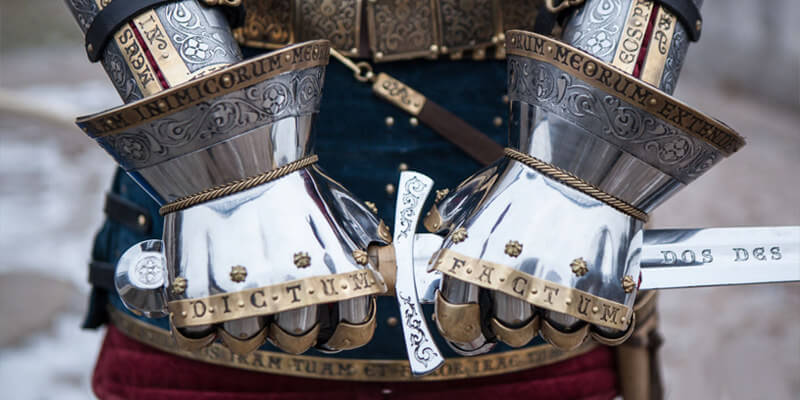 Armure médiévale de chevalier « Garde du Roi »