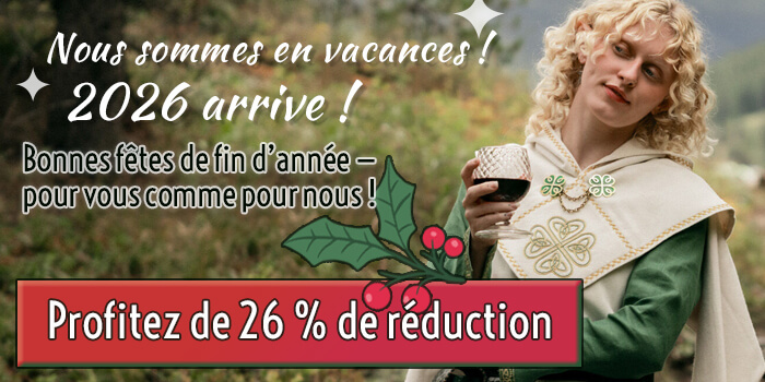 26 % de réduction pendant notre absence