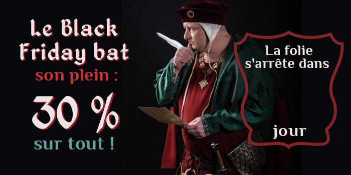 Le Black Friday bat son plein : 30 % sur tout !