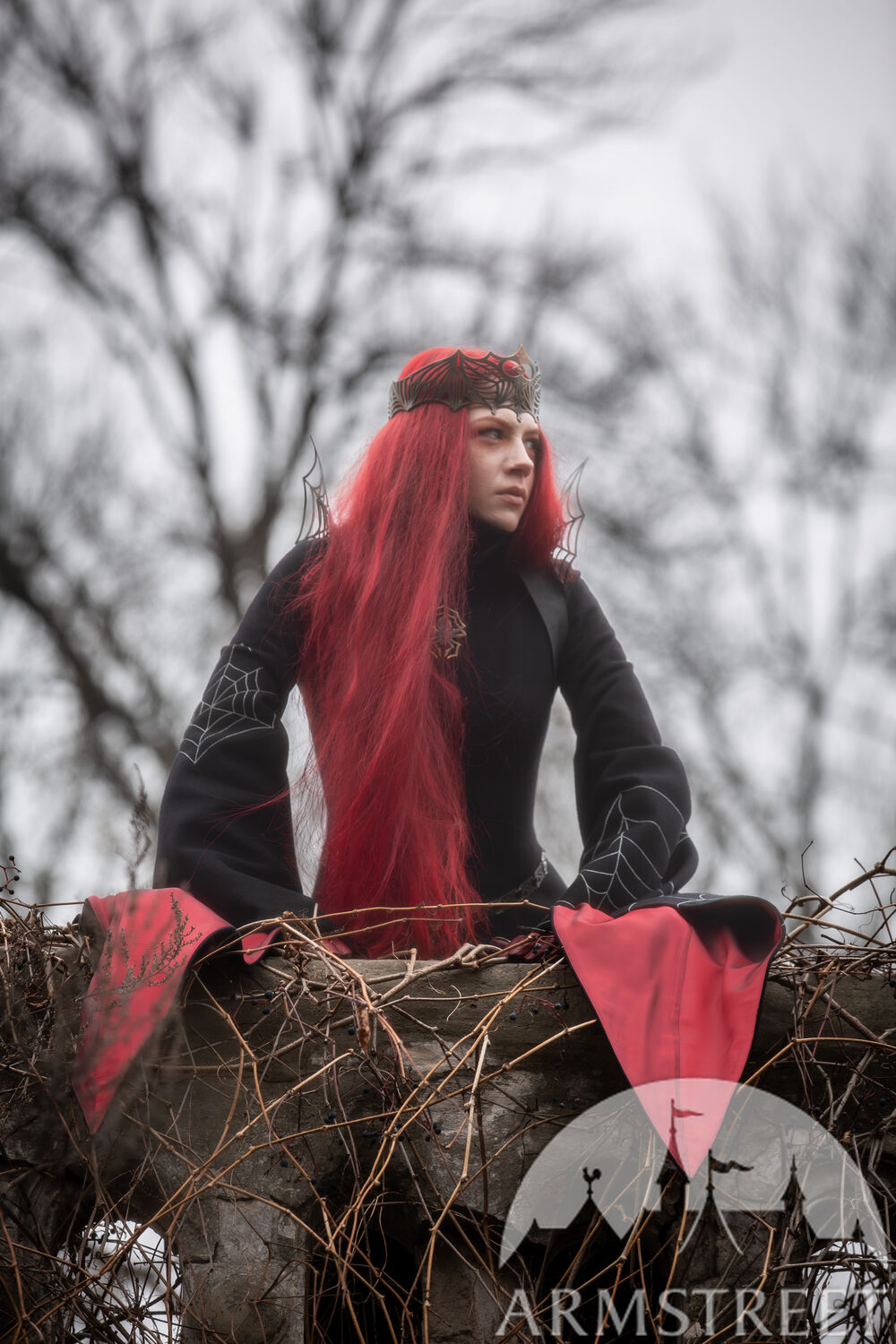 Manteau noir fantasy