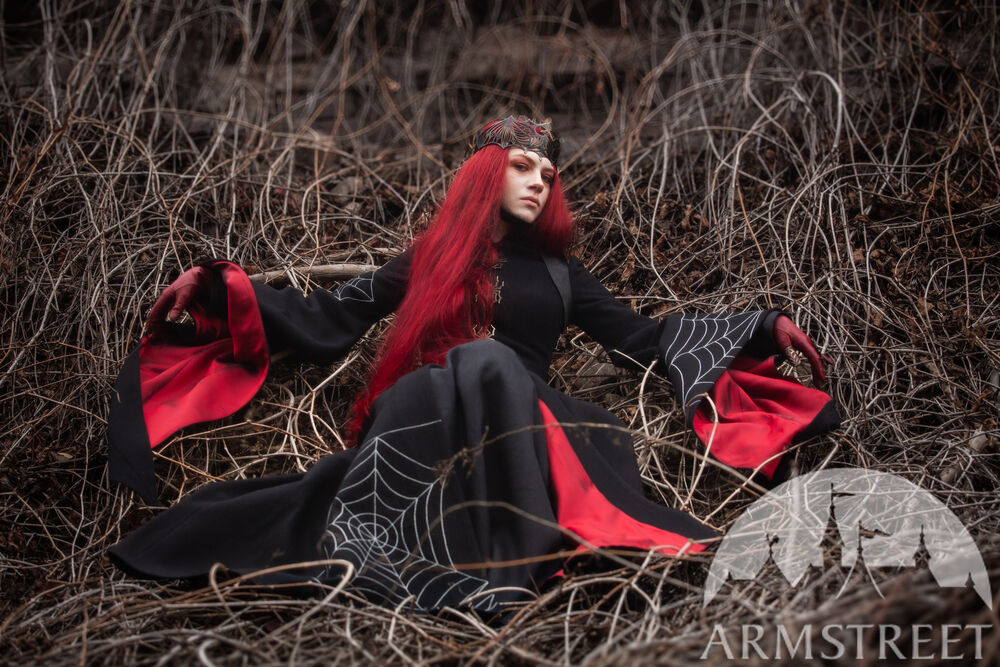 costume de sorcière fantasy Halloween magie noire costume fantasy