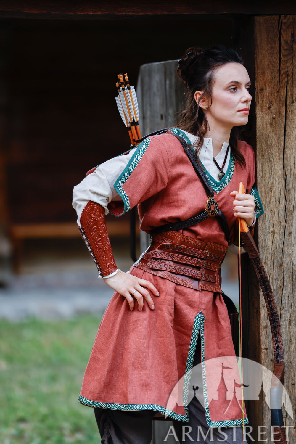 Costume médiéval unisexe « Chasseresse » Costume "Chasseresse"