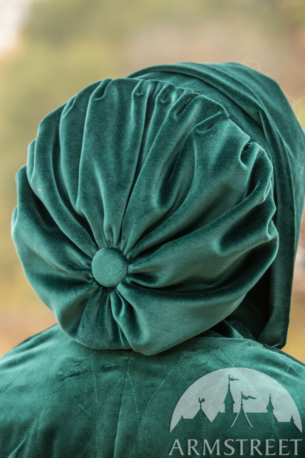 Cape en velours avec capuche pour Princesse