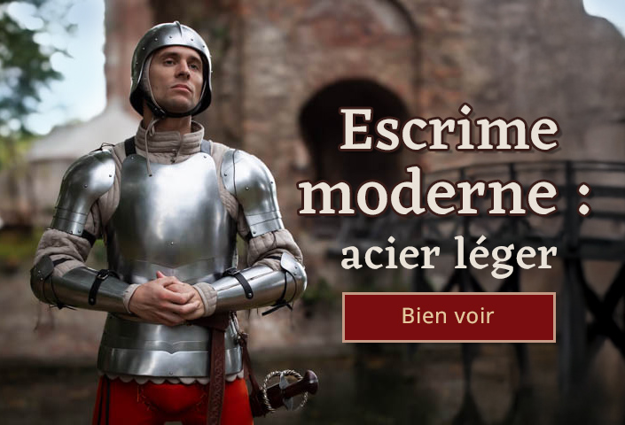 Escrime Moderne : Acier Léger